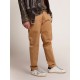 Men's Super-Star with black heel tab and metal stud lettering