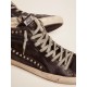 Men's Slide black with studs