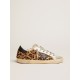 Women's Super-Star in leopard print leather