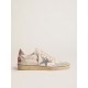 Ball Star LTD with glitter star and pink suede heel tab