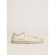 Women's V-Star in vintage effect leather