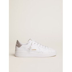 Women's Purestar sneakers with glittery silver heel tab