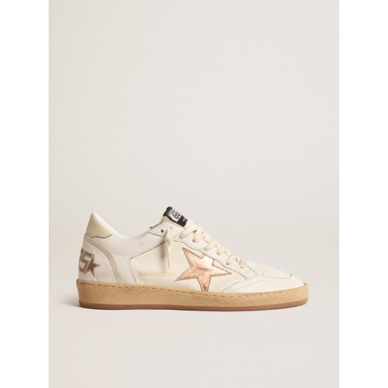 Ball Star LTD in canvas and nappa with bronze metallic leather star