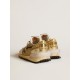 Women’s Gold Marathon with gold nylon upper