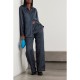 Journey satin-jacquard shirt