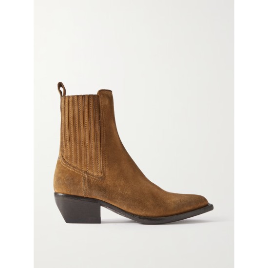 Debbie Beatles suede ankle boots